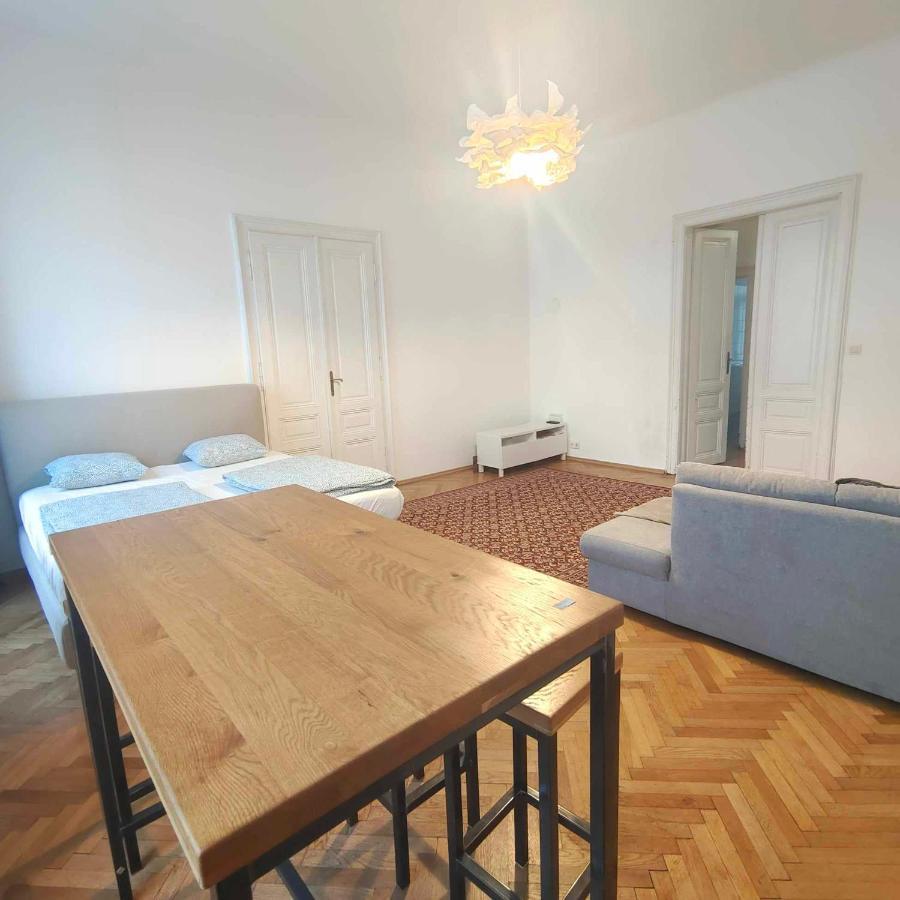 Large 4 Room Apartment In The Center Of Viena Exterior foto