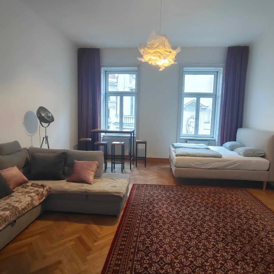 Large 4 Room Apartment In The Center Of Viena Exterior foto